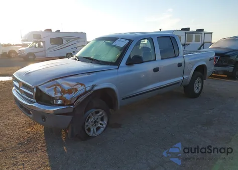 2004 Dodge Dakota Slt from USA, damaged, VIN 1D7HG48N54S691516